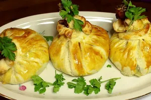 Курица в мешочке из теста - пошаговый рецепт Курица в мешочке из теста - пошаговый рецепт