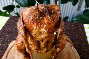 Курица на банке - пошаговый рецепт Курица на банке - пошаговый рецепт