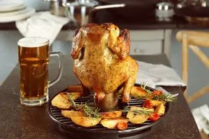 Курица на банке со сметаной и томатной пастой - пошаговый рецепт Курица на банке со сметаной и томатной пастой - пошаговый рецепт