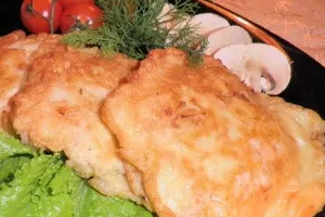 Курка в тісті по-кабардинськи - покроковий рецепт Курка в тісті по-кабардинськи - покроковий рецепт