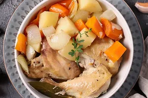 Курица в банке по-весеннему - пошаговый рецепт Курица в банке по-весеннему - пошаговый рецепт