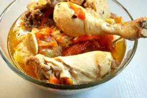 Курица в банке с болгарским перцем - пошаговый рецепт Курица в банке с болгарским перцем - пошаговый рецепт