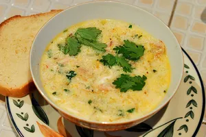Чихиртма с кукурузной мукой - пошаговый рецепт Чихиртма с кукурузной мукой - пошаговый рецепт
