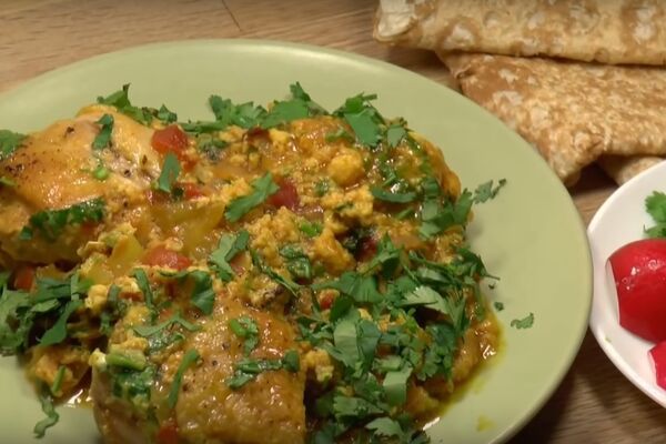 Чихіртма з томатами у власному соку