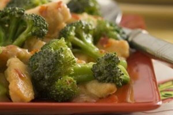 Курка в банці з броколі