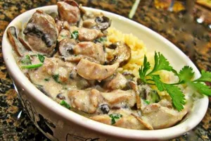 Жареная говядина с грибами - пошаговый рецепт Жареная говядина с грибами - пошаговый рецепт