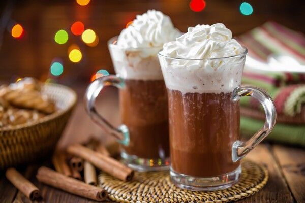 Горячий шоколад со льдом