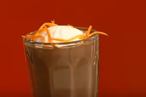 Горячий шоколад с апельсином и зефиром - пошаговый рецепт Горячий шоколад с апельсином и зефиром - пошаговый рецепт