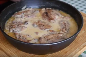 Тушеная курица по-кабардински - пошаговый рецепт Тушеная курица по-кабардински - пошаговый рецепт