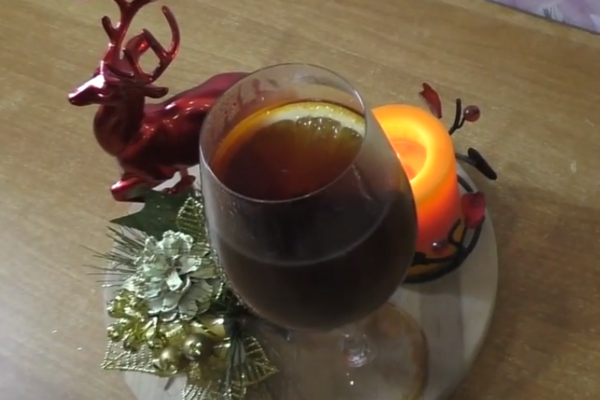 Глинтвейн с апельсином безалкогольный