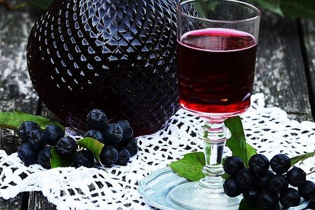 Настоянка на чорноплідній горобині