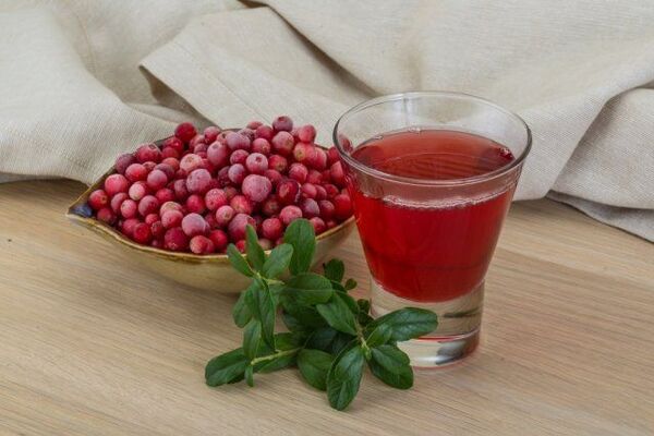 Настоянка на брусниці