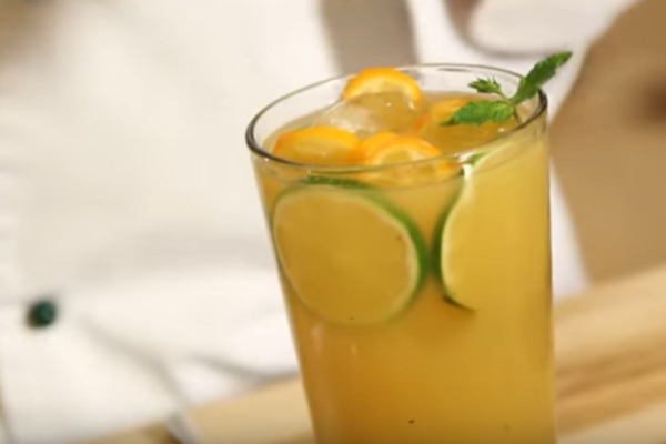 Имбирно-облепиховый лимонад