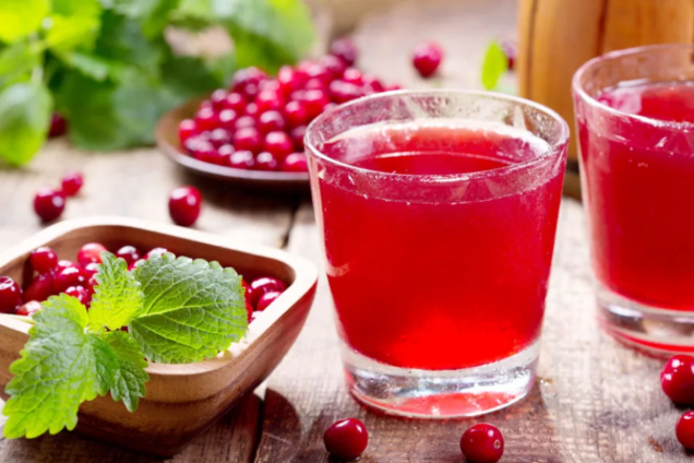 Настоянка на замороженій журавлині