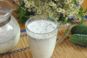 Айран с укропом - пошаговый рецепт Айран с укропом - пошаговый рецепт