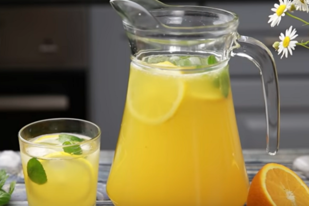 Турецкий лимонад с апельсином