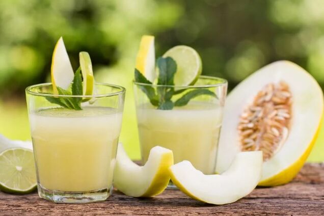 Ликер из замороженной дыни