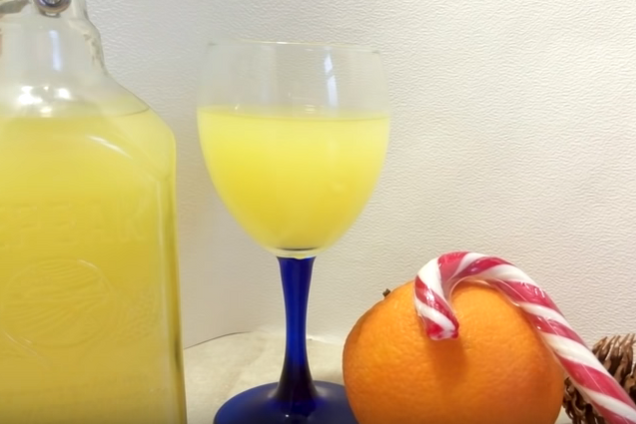 Апельсинова наливка на горілці