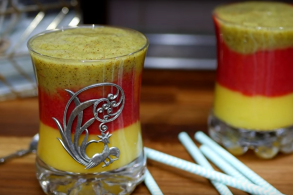 Триколірне смузі