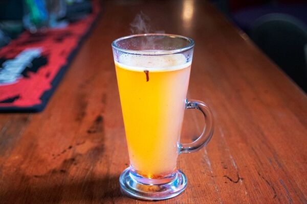 Горячий коктейль с ромом