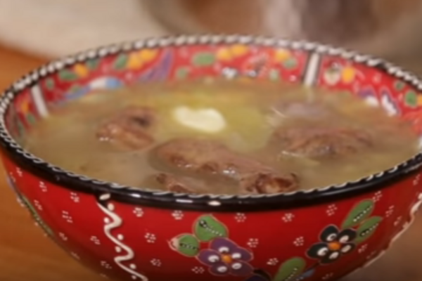 Розсольник із нутрощами
