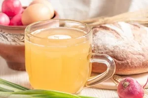 Квас для окрошки - покроковий рецепт Квас для окрошки - покроковий рецепт