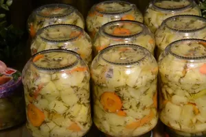 Маринованные кабачки "Как грузди" - пошаговый рецепт Маринованные кабачки "Как грузди" - пошаговый рецепт