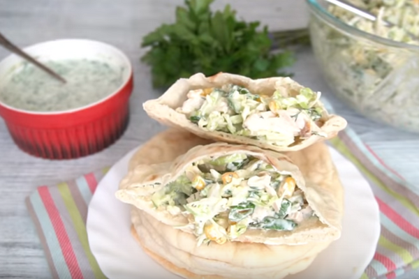 Піта на сковороді