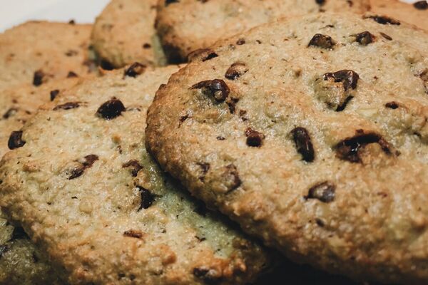 Вівсяне печиво з чорним шоколадом