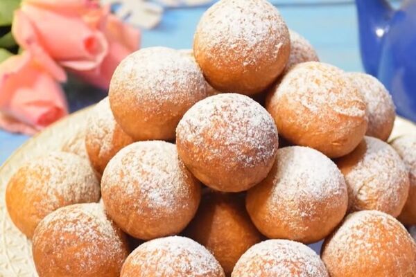 Ванільні пончики з сиром