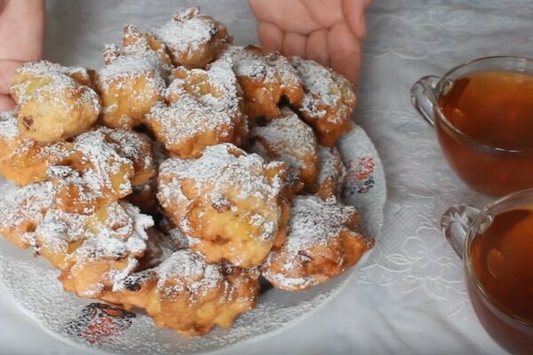 Ледачі пончики з начинкою