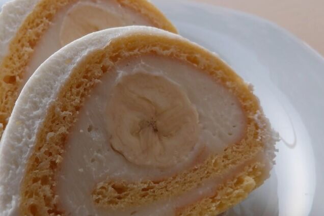 Банановый рулет