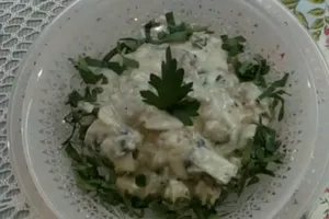 Свиное фрикасе с сыром и сметаной - пошаговый рецепт Свиное фрикасе с сыром и сметаной - пошаговый рецепт