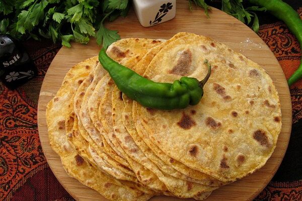 Индийский хлеб ''чапати''