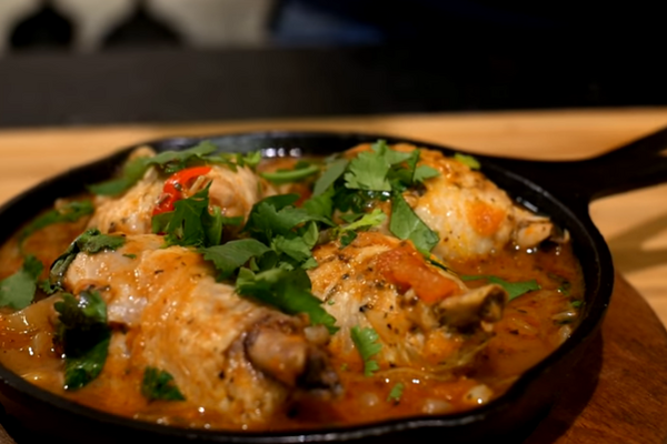 Чахохбили с аджикой