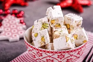 Итальянская нуга с фисташками - пошаговый рецепт Итальянская нуга с фисташками - пошаговый рецепт