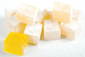 Мандариновий рахат-лукум - покроковий рецепт Мандариновий рахат-лукум - покроковий рецепт