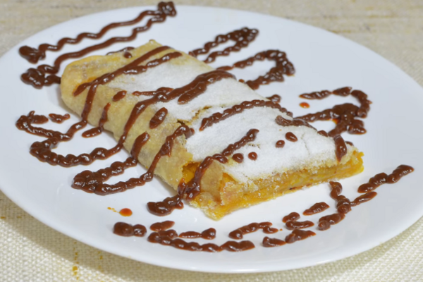 Класична вертута з гарбузом