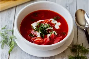 Класичний гарячий свекольник - покроковий рецепт Класичний гарячий свекольник - покроковий рецепт