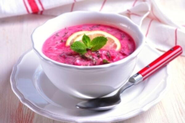 Свекольник з огірками