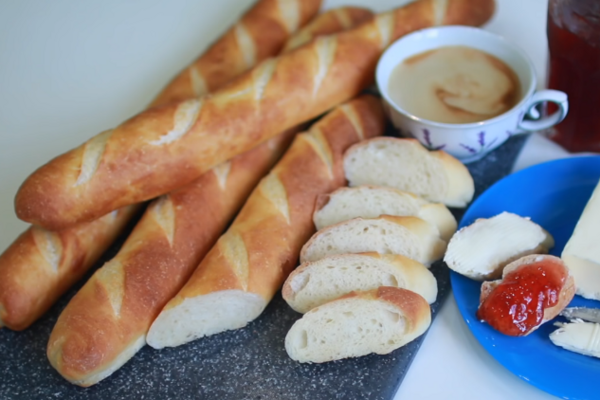 Сливочный багет