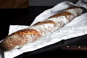 Гречаний багет - покроковий рецепт Гречаний багет - покроковий рецепт