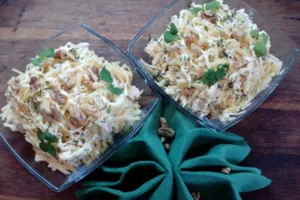 Салат із куркою, ананасами та грибами - покроковий рецепт Салат із куркою, ананасами та грибами - покроковий рецепт