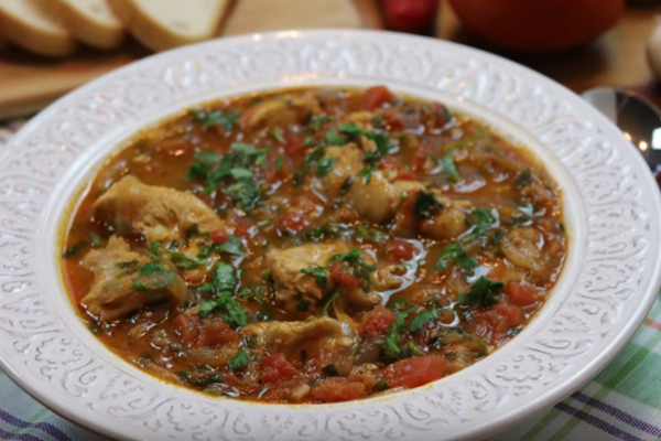 Чахохбілі зі сливами