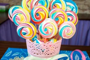 Разноцветное безе - пошаговый рецепт Разноцветное безе - пошаговый рецепт
