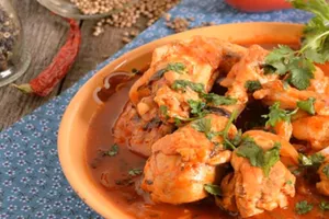 Куряче чахохбілі в мультиварці - покроковий рецепт Куряче чахохбілі в мультиварці - покроковий рецепт