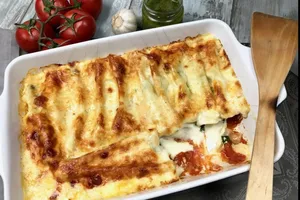 Каннеллони с сыром - пошаговый рецепт Каннеллони с сыром - пошаговый рецепт