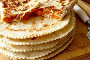 Пресные кутабы с тыквой - пошаговый рецепт Пресные кутабы с тыквой - пошаговый рецепт