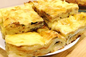 Лінива ачма - покроковий рецепт Лінива ачма - покроковий рецепт