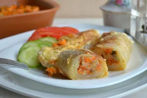 Постные голубцы - пошаговый рецепт Постные голубцы - пошаговый рецепт